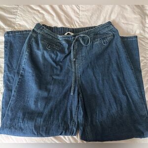 Denim&Co Drawstring Pants